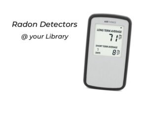 Radon detector graphic