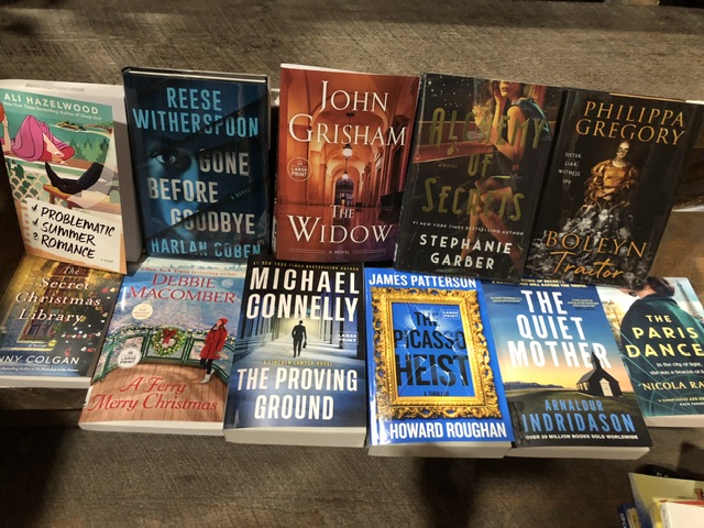 new books - see text for titlse