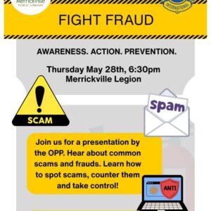 sign for fraud prevention presentation
