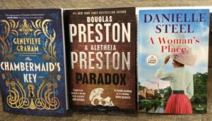 display of new books - see text for titles