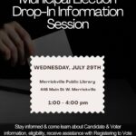 Election Information Session poster
