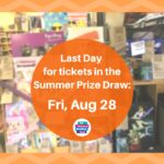 Aug 28 is the last day for summer reading club tickets