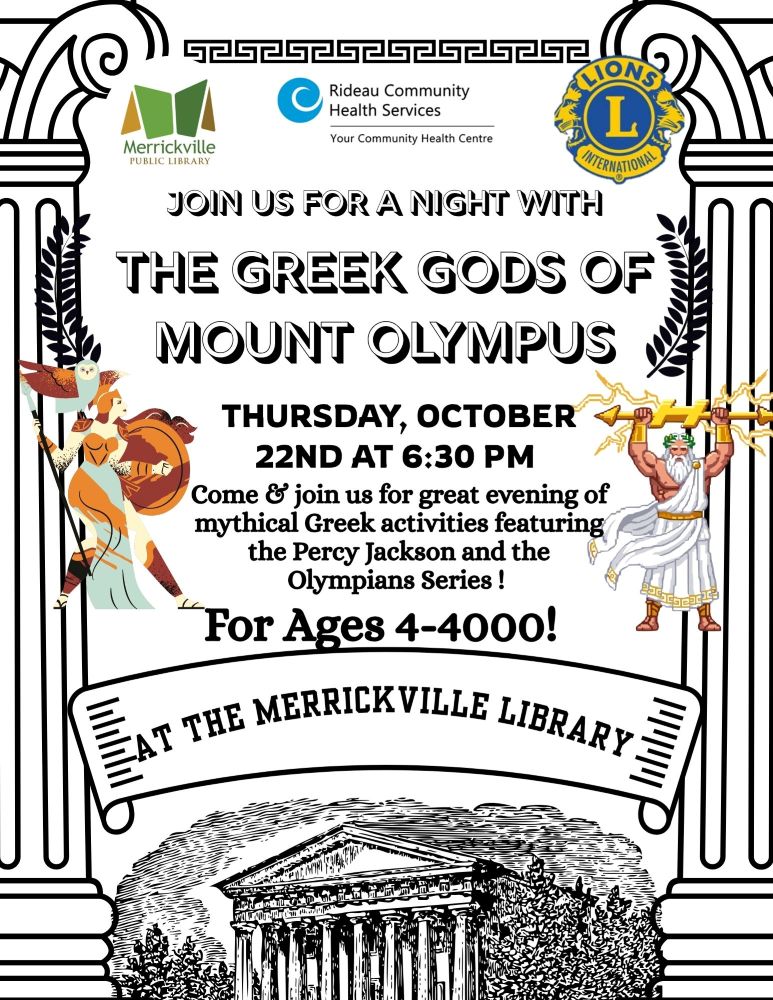 Mount Olympus Party – Oct 22